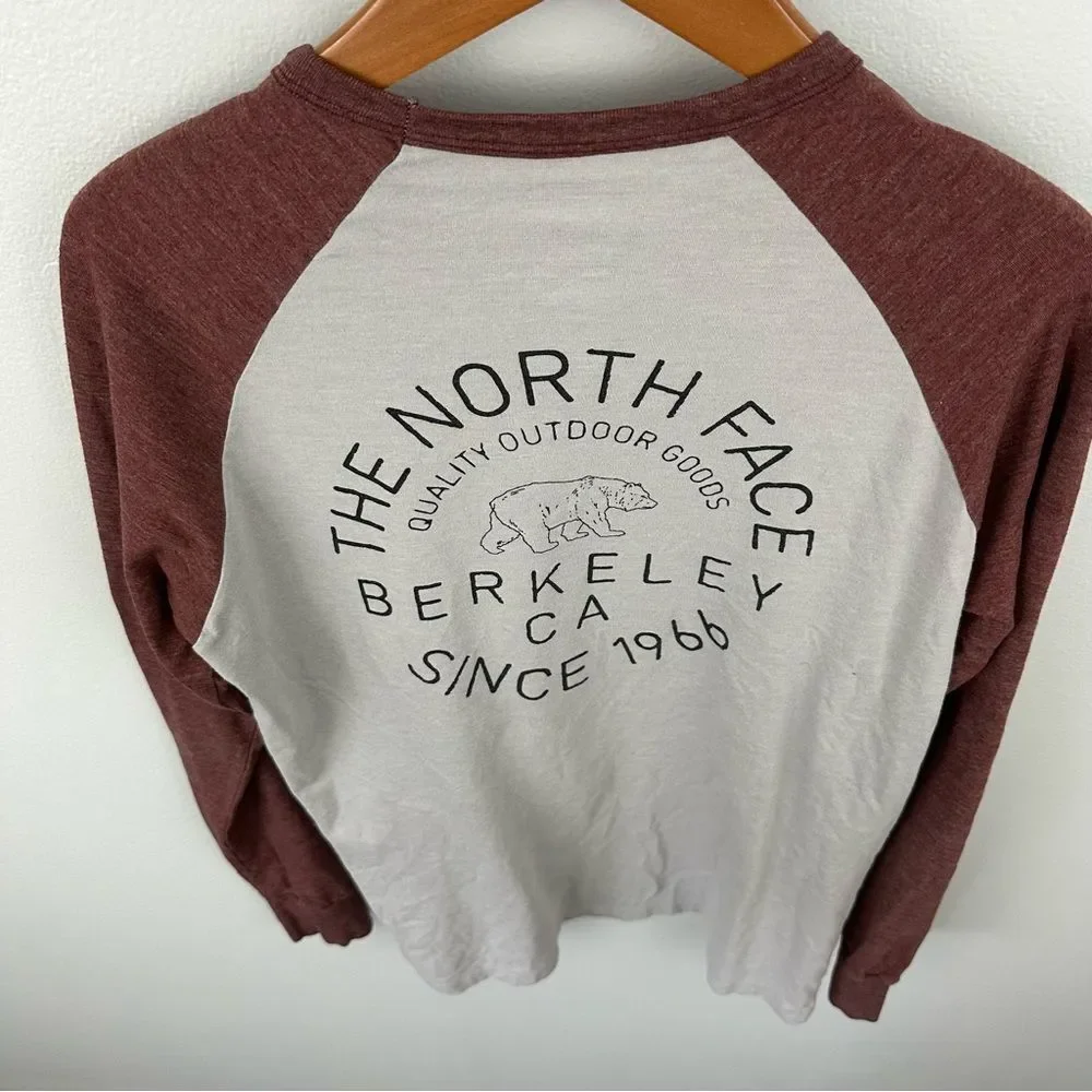 The North Face Men’s Berkeley California Raglan Long Sleeve Tee Size Small
